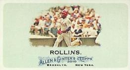 2010 Topps Allen & Ginter - Mini A & G Back #173 Jimmy Rollins Front