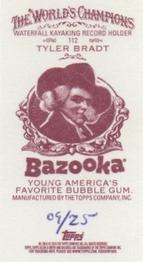 2010 Topps Allen & Ginter - Mini Bazooka #112 Tyler Bradt Back