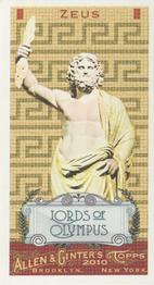 2010 Topps Allen & Ginter - Mini Lords of Olympus #LO1 Zeus Front