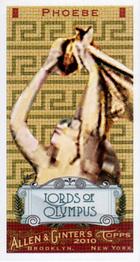 2010 Topps Allen & Ginter - Mini Lords of Olympus #LO14 Phoebe Front