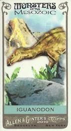 2010 Topps Allen & Ginter - Mini Monsters of the Mesozoic #MM12 Iguanodon Front