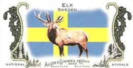 2010 Topps Allen & Ginter - Mini National Animals #NA23 Elk / Sweden Front