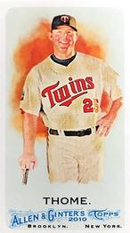 2010 Topps Allen & Ginter - Mini No Card Number #NNO Jim Thome Front