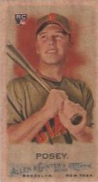 2010 Topps Allen & Ginter - Mini Wood #294 Buster Posey Front