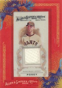 2010 Topps Allen & Ginter - Relics #AGR-BP Buster Posey Front