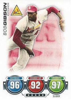 2010 Topps Attax - Battle of the Ages #NNO Bob Gibson Front