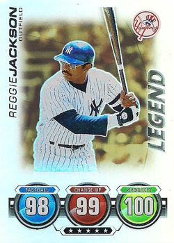 2010 Topps Attax - Battle of the Ages Foil #NNO Reggie Jackson Front