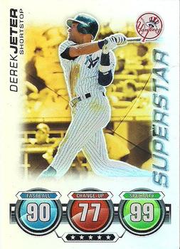 2010 Topps Attax - Battle of the Ages Foil #NNO Derek Jeter Front