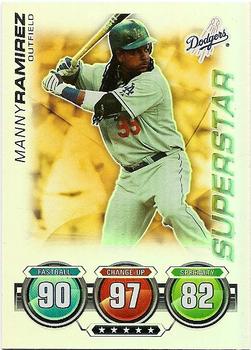 2010 Topps Attax - Battle of the Ages Foil #NNO Manny Ramirez Front