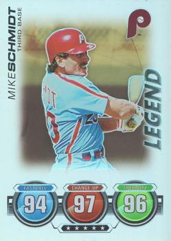 2010 Topps Attax - Battle of the Ages Foil #NNO Mike Schmidt Front