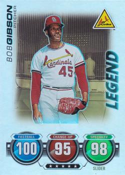2010 Topps Attax - Legends #NNO Bob Gibson Front
