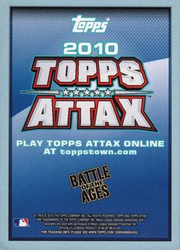 2010 Topps Attax - Legends #NNO Reggie Jackson Back