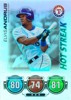 2010 Topps Attax - Silver Foil #NNO Elvis Andrus Front