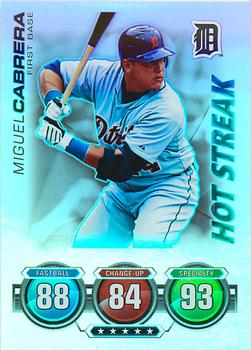 2010 Topps Attax - Silver Foil #NNO Miguel Cabrera Front
