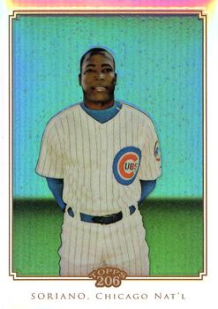 2010 Topps Chrome - 206 Chrome Refractors #TC50 Alfonso Soriano Front
