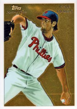 2010 Topps Chrome - National Chicle #CC28 Cole Hamels Front