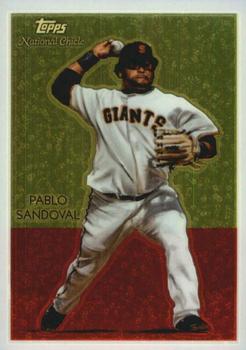 2010 Topps Chrome - National Chicle #CC33 Pablo Sandoval Front