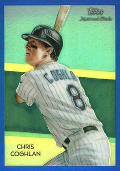 2010 Topps Chrome - National Chicle Blue Refractors #CC39 Chris Coghlan Front