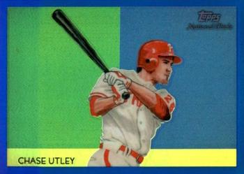 2010 Topps Chrome - National Chicle Blue Refractors #CC44 Chase Utley Front