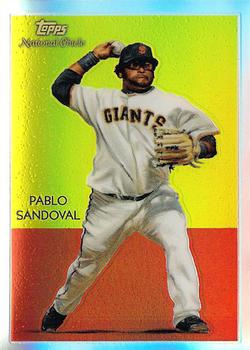 2010 Topps Chrome - National Chicle Refractors #CC33 Pablo Sandoval Front