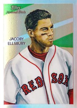 2010 Topps Chrome - National Chicle Refractors #CC8 Jacoby Ellsbury Front