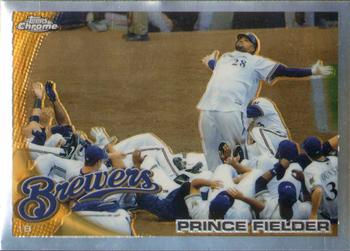 2010 Topps Chrome - Refractors #1 Prince Fielder Front