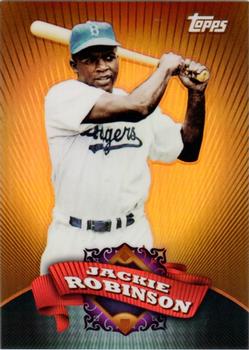 2010 Topps Chrome - Refractors (Target) #BC-5 Jackie Robinson Front