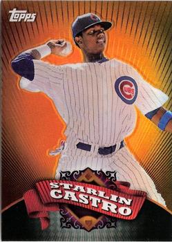 2010 Topps Chrome - Refractors (Target) #BC-2 Starlin Castro Front