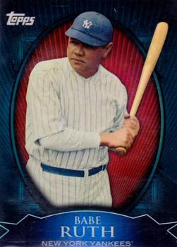 2010 Topps Chrome - Refractors (Walmart) #WME-1 Babe Ruth Front