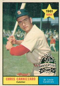 2010 Topps Heritage - 50th Anniversary Buybacks #118 Chris Cannizzaro Front