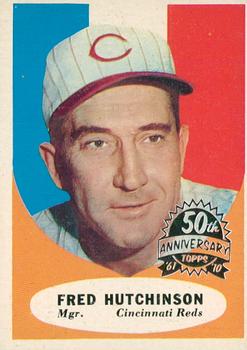 2010 Topps Heritage - 50th Anniversary Buybacks #135 Fred Hutchinson Front