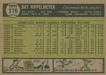 2010 Topps Heritage - 50th Anniversary Buybacks #276 Ray Rippelmeyer Back