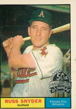 2010 Topps Heritage - 50th Anniversary Buybacks #143 Russ Snyder Front