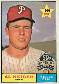 2010 Topps Heritage - 50th Anniversary Buybacks #202 Al Neiger Front