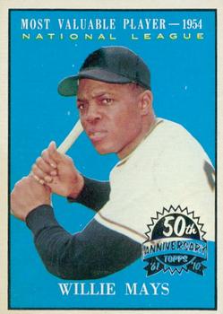 2010 Topps Heritage - 50th Anniversary Buybacks #482 Willie Mays Front
