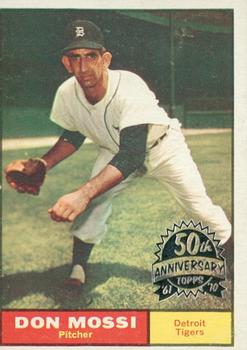2010 Topps Heritage - 50th Anniversary Buybacks #14 Don Mossi Front