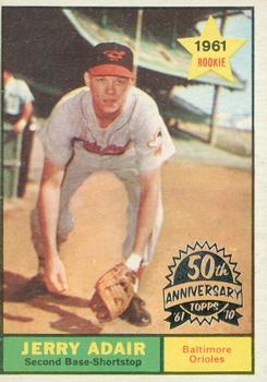 2010 Topps Heritage - 50th Anniversary Buybacks #71 Jerry Adair Front