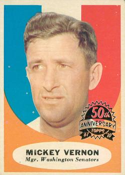 2010 Topps Heritage - 50th Anniversary Buybacks #134 Mickey Vernon Front