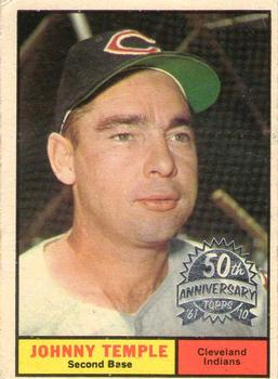 2010 Topps Heritage - 50th Anniversary Buybacks #155 Johnny Temple Front
