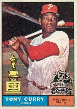 2010 Topps Heritage - 50th Anniversary Buybacks #262 Tony Curry Front