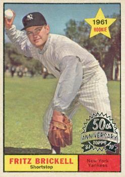2010 Topps Heritage - 50th Anniversary Buybacks #333 Fritz Brickell Front
