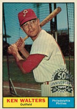 2010 Topps Heritage - 50th Anniversary Buybacks #394 Ken Walters Front