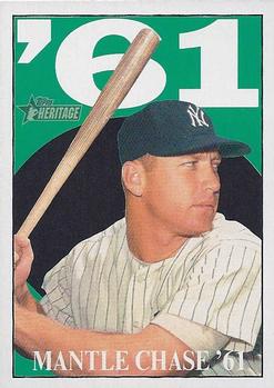 2010 Topps Heritage - Mantle Chase '61 #MM5 Mickey Mantle Front