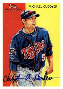 2010 Topps National Chicle - Artist's Proof Signatures #30 Michael Cuddyer / Chris Henderson Front