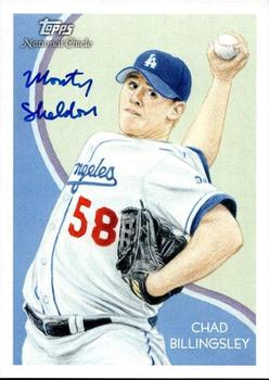2010 Topps National Chicle - Artist's Proof Signatures #62 Chad Billingsley / Monty Sheldon Front