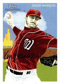2010 Topps National Chicle - Artist's Proof Signatures #117 Jason Marquis / Ken Branch Front