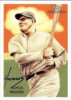 2010 Topps National Chicle - Artist's Proof Signatures #231 Honus Wagner / Don Higgins Front