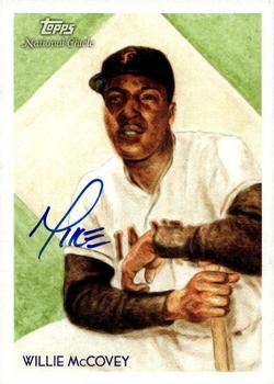 2010 Topps National Chicle - Artist's Proof Signatures #246 Willie McCovey / Mike Kupka Front