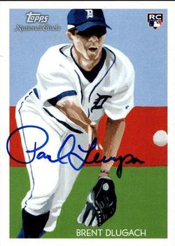 2010 Topps National Chicle - Artist's Proof Signatures #271 Brent Dlugach / Paul Lempa Front