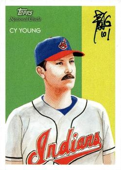 2010 Topps National Chicle - Artist's Proof Signatures #291 Cy Young Front